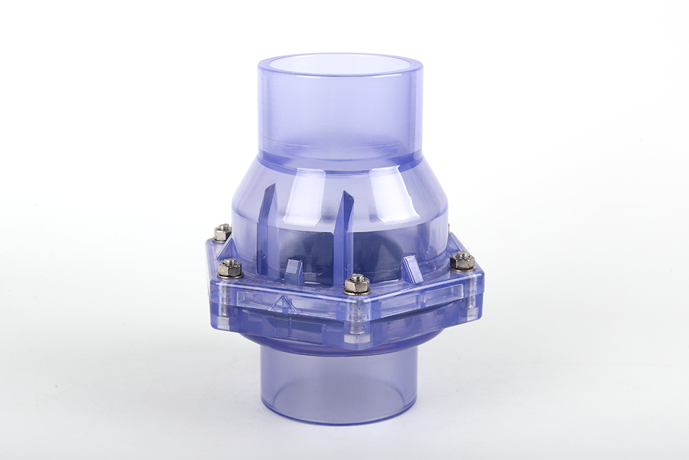 瀍河回族透明翻板式止回阀